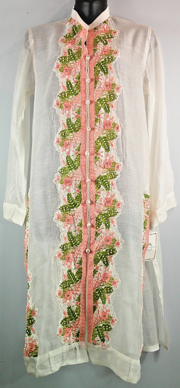 Agha Noor Embroidered Pakistani Kurti, Kameez – Organza Size M New Elegant